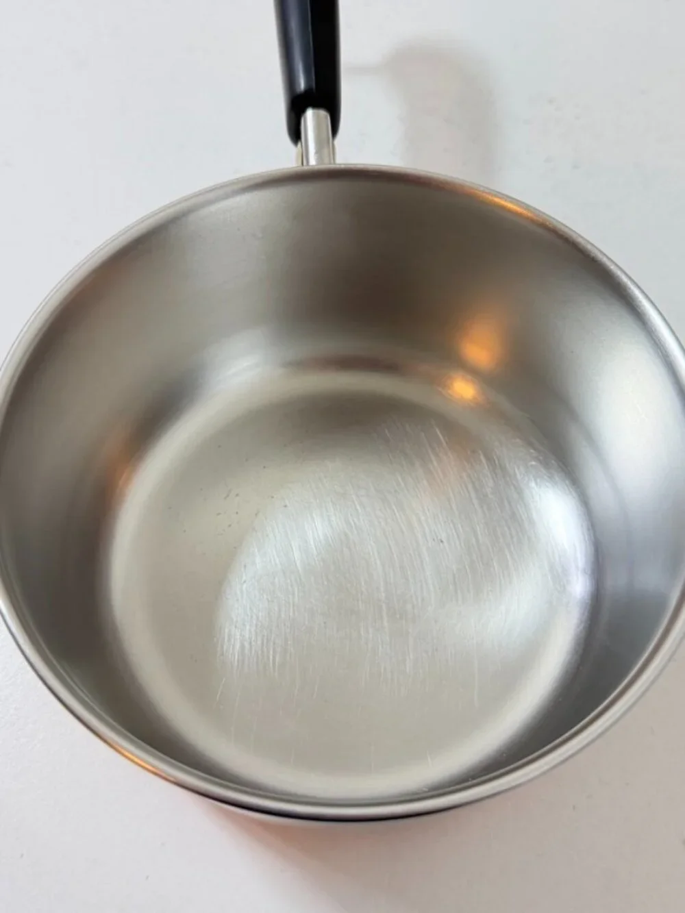 Vintage Revere Ware 3/4 QT -85 Sauce Pan 1801 Copper Bottom Clinton IL USA w/Lid